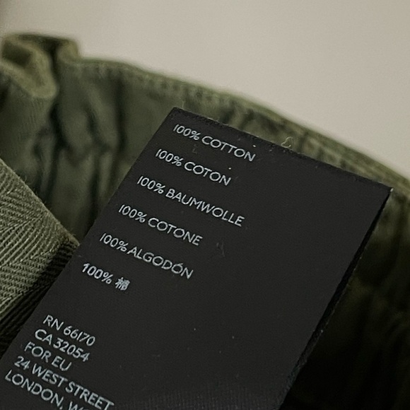 Free People One Way Pants Olive Green - Picture 4 of 5